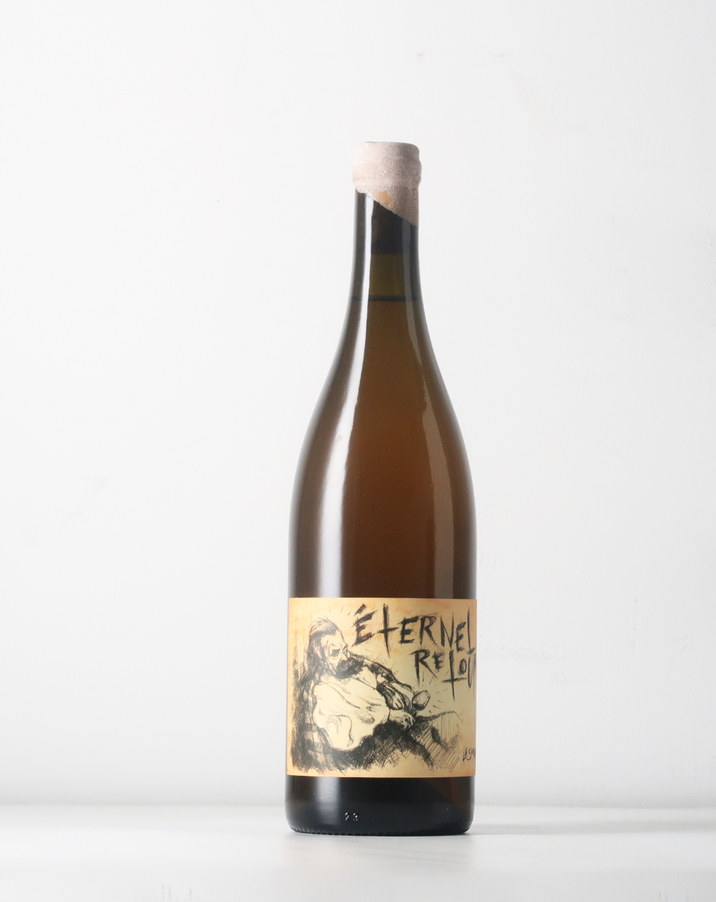 La Sorgas natural wines are always without additions, pure grapes. Etrnel Retour is made from Mauzac jaune, soaked in whole bunches and aged on its lees.