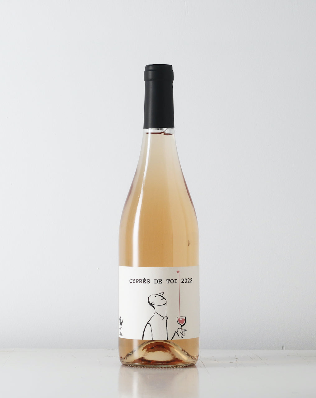 Summertime rosé made from Malbec by natural wine makers Fond Cyprès in Languedoc.
