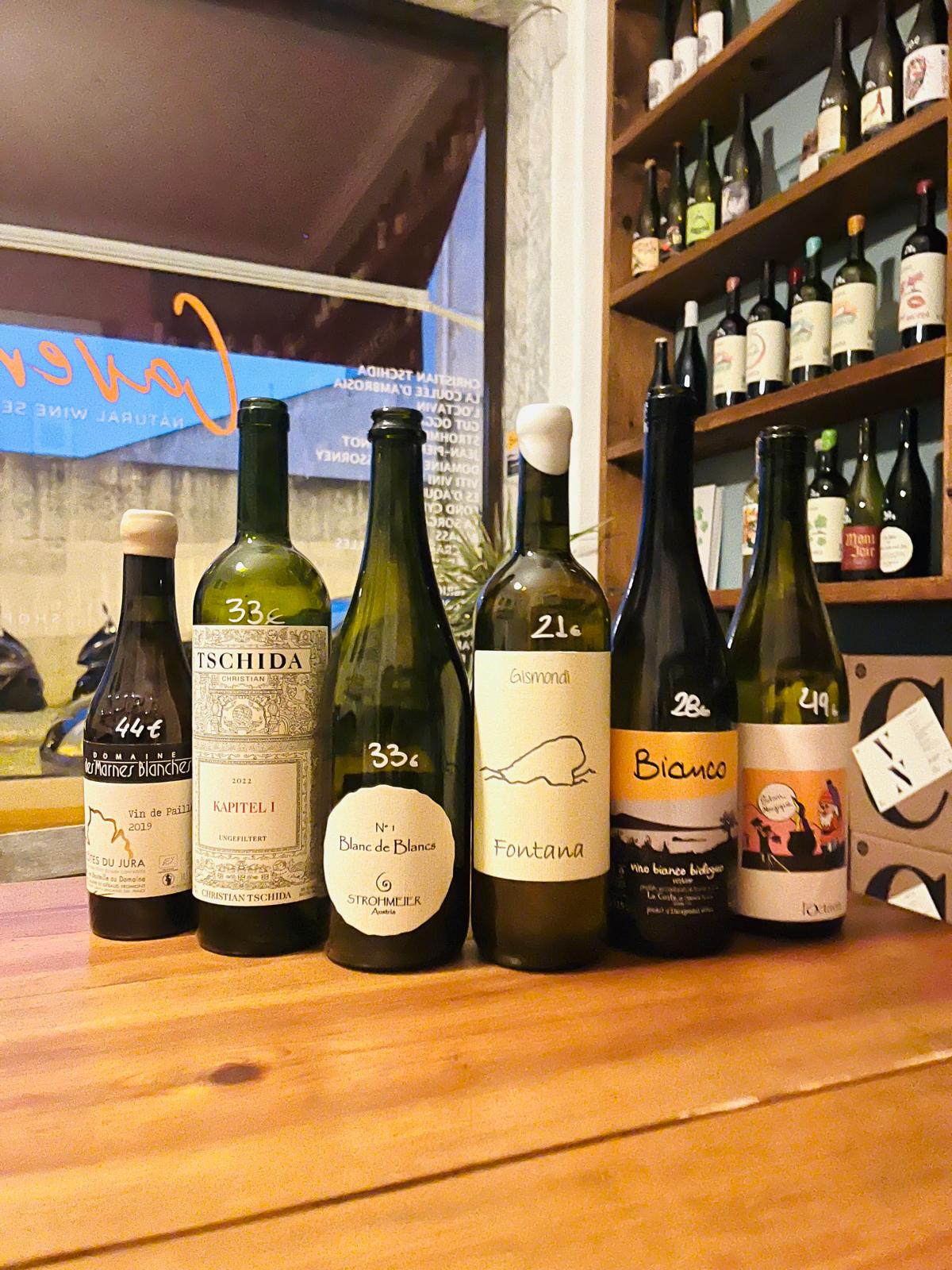 A must have for the holiday season, our mixed box of outstanding natural wines from producers such as Tschida and les Marnes Blanches. Grapes only, no additions.